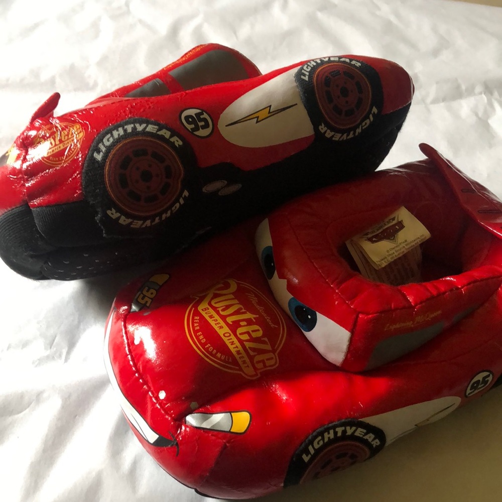 Slippers Disney Pixar Cars boys new size 10-11M new materials polyester filling